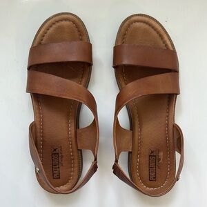 PIKOLINOS Leather Strappy Sandals